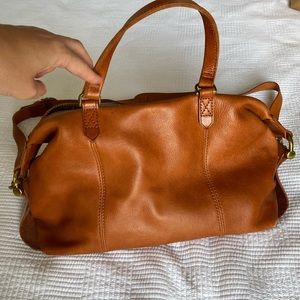Madewell Glasgow leather satchel